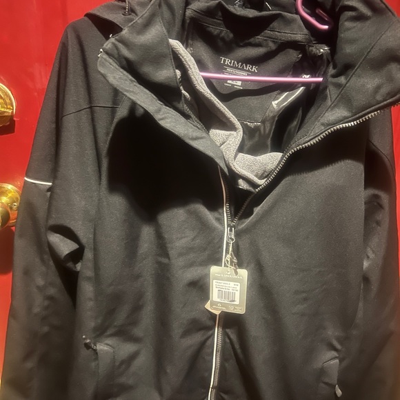 Trimark jacket 3 in 1 for men , black in Medium size - Picture 4 of 10